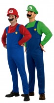 Déguisement couple Mario Bross™ et Luigi™