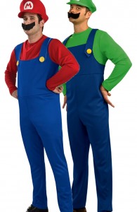 deguisement couple luigi et mario bross