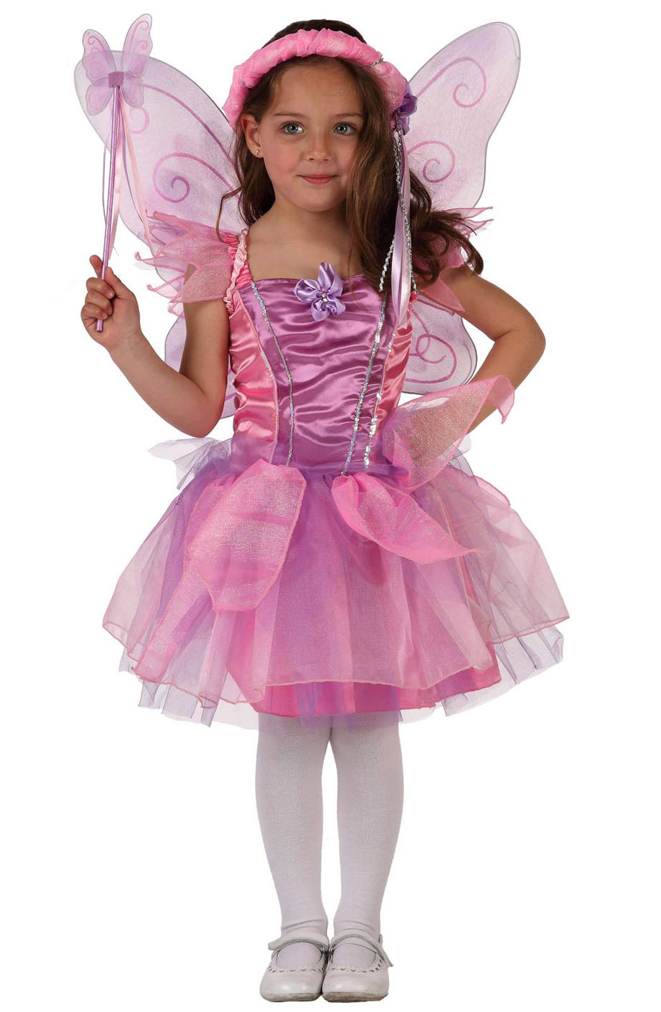 Déguisement fée papillon fille : Costume fée pour petite fille