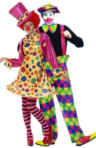 déguisement couple clown