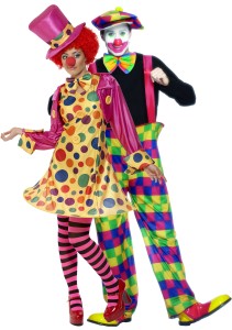 déguisement couple clown