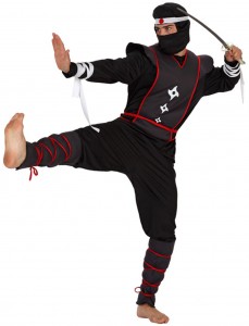 déguisement ninja homme