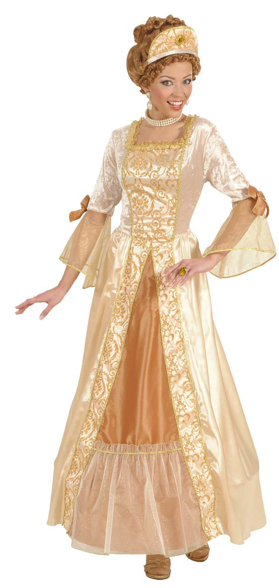 Costume Princesse Peach Femme 3 Pièces - Robe Rose + Couronne + Gants Pour Halloween, Cosplay, Carnaval