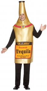 déguisement bouteille de tequila homme