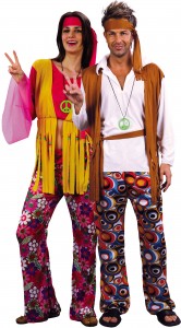 déguisement couple hippie