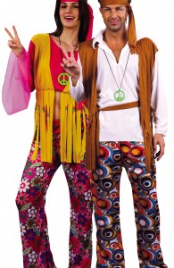 déguisement couple hippie