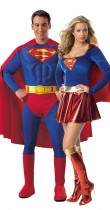 Déguisement couple superman et supergirl™