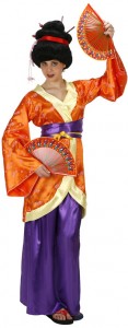 déguisement geisha femme