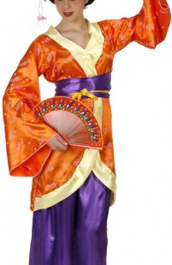 déguisement geisha femme