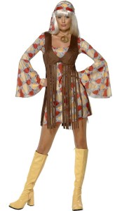déguisement hippie chic femme