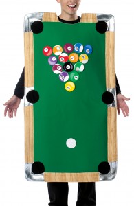 déguisement table de billard