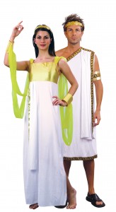 déguisement couple gréco-romain