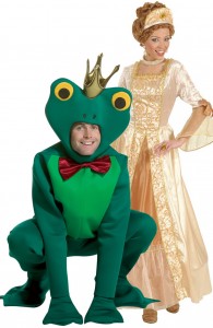déguisement couple princesse et grenouille