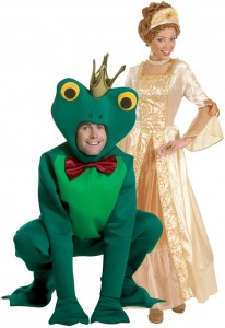 déguisement couple princesse et grenouille