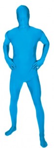 déguisement morphsuits turquoise