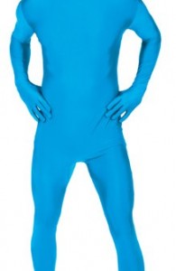 déguisement morphsuits turquoise