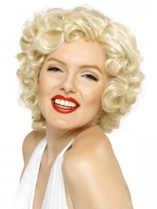 perruque blonde Marilyn Monroe