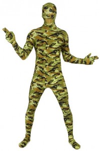 déguisement morphsuits militaire