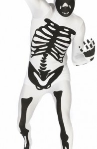 déguisement morphsuits squelette