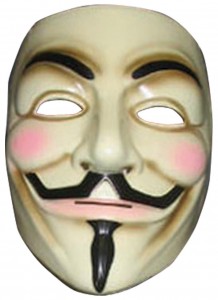 masque V pour vendetta