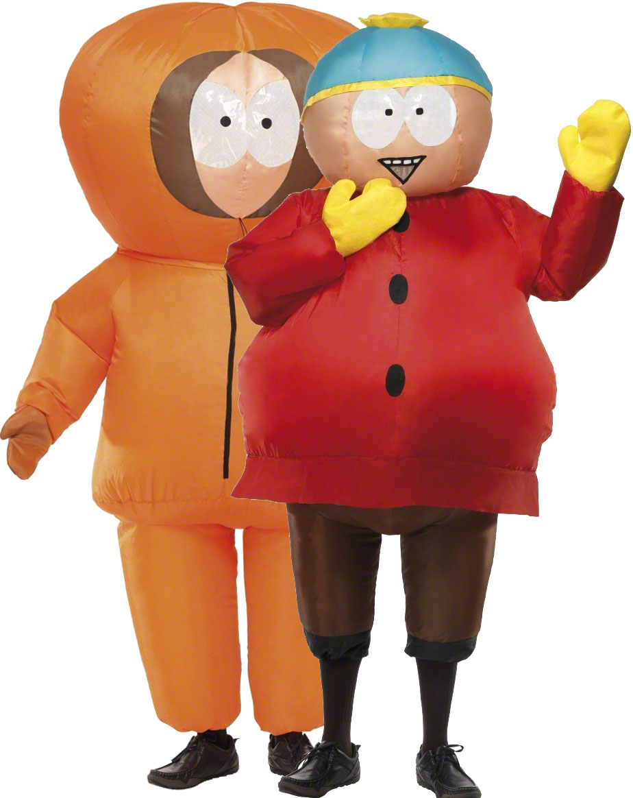 Déguisement couple Kenny et Cartman South Park ™.