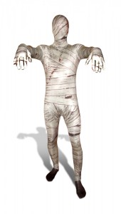 déguisement morphsuits momie