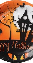 Assiettes en carton Halloween