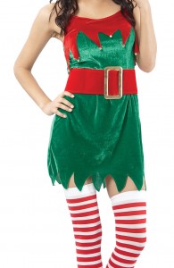 Déguisement Elfe De Noël Fille