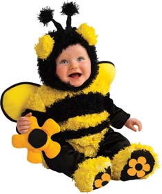 Déguisement bébé abeille