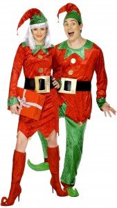 déguisement couple d'elfes