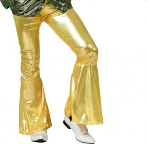 Pantalon doré disco