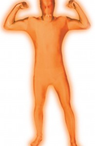 Morphsuit orange fluo