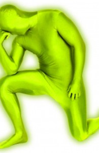 Morphsuits vert fluo