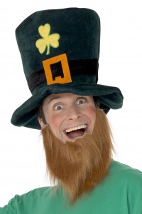 chapeau et barbe de la St Patrick