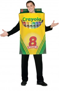 déguisement boite de crayola