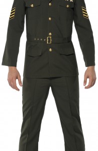 déguisement officier militaire