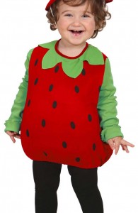 déguisement fraise pour bébé